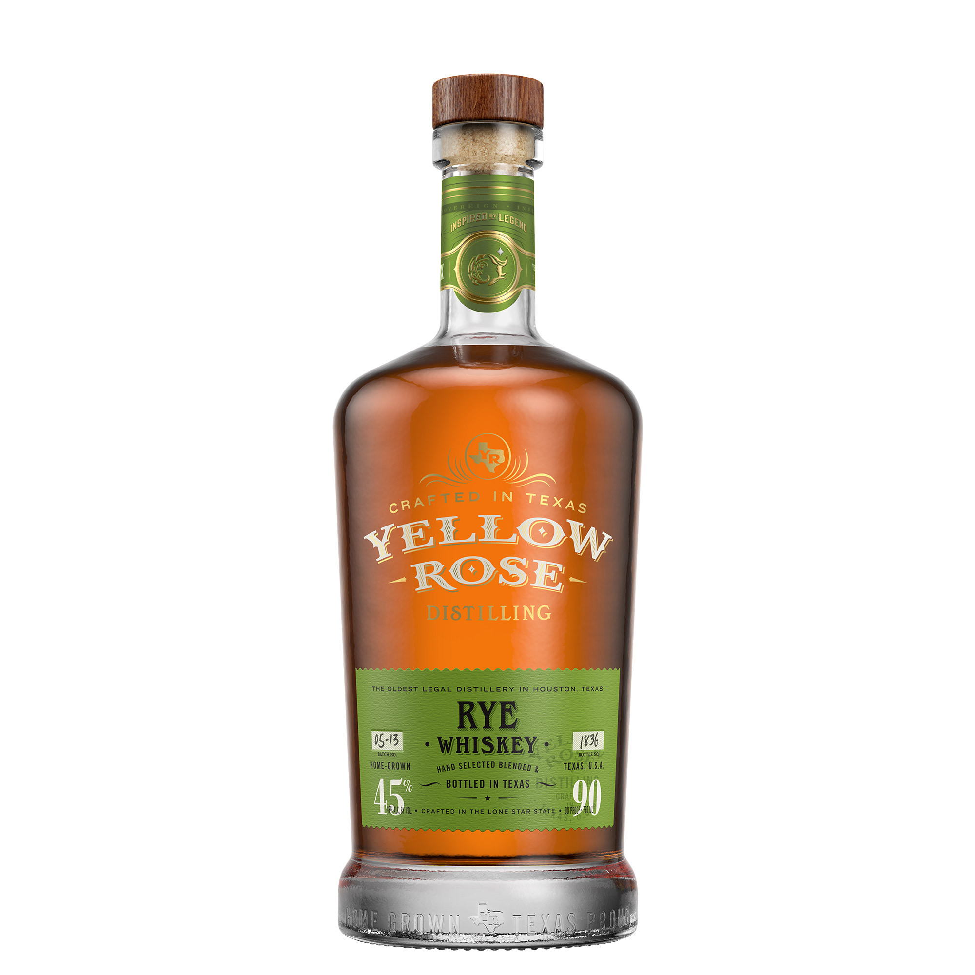 YELLOW ROSE RYE WHISKEY