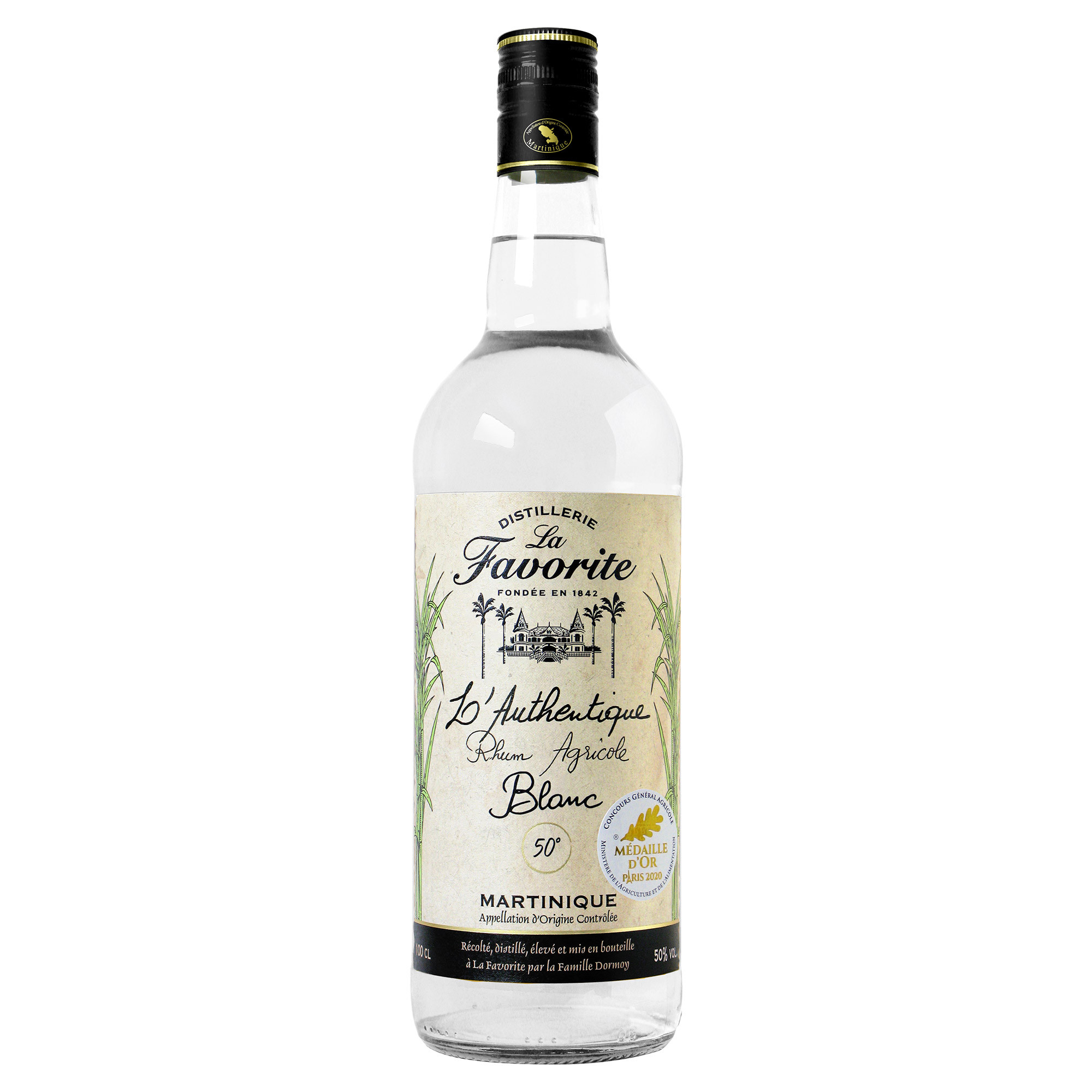 LA FAVORITE RHUM BLANC AOC L'AUTHENTIQUE