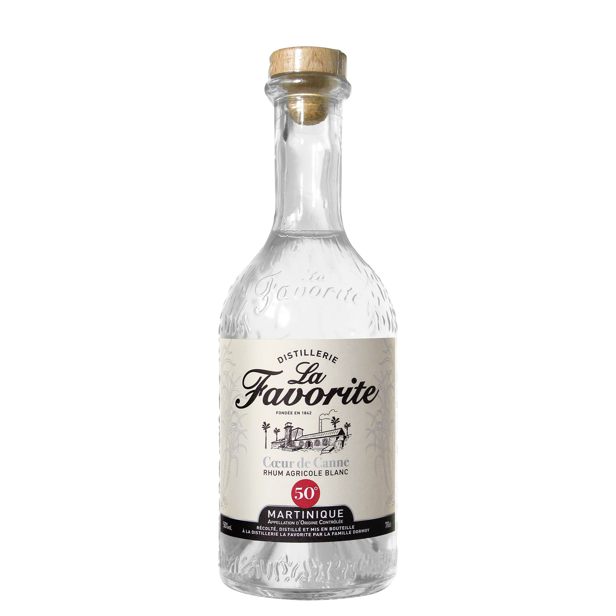 LA FAVORITE RHUM BLANC AOC COEUR DE CANNE