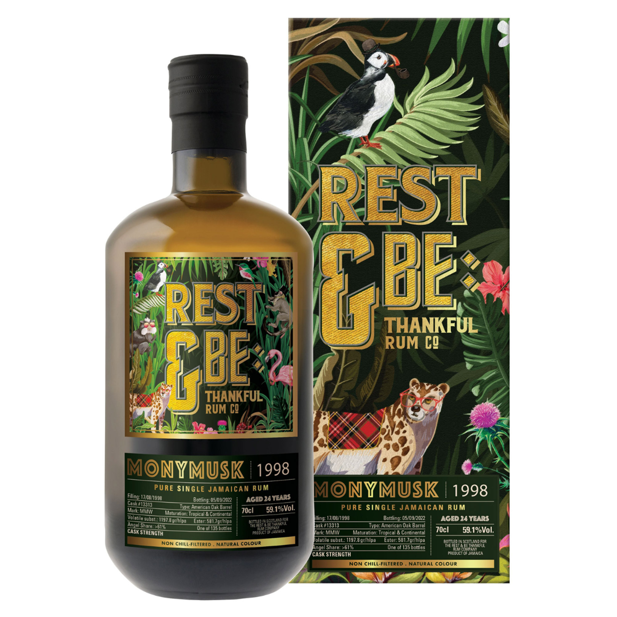 Rest & Be Thankful - Monymusk MMW 1998 BEIJA FLOR 23 YO
