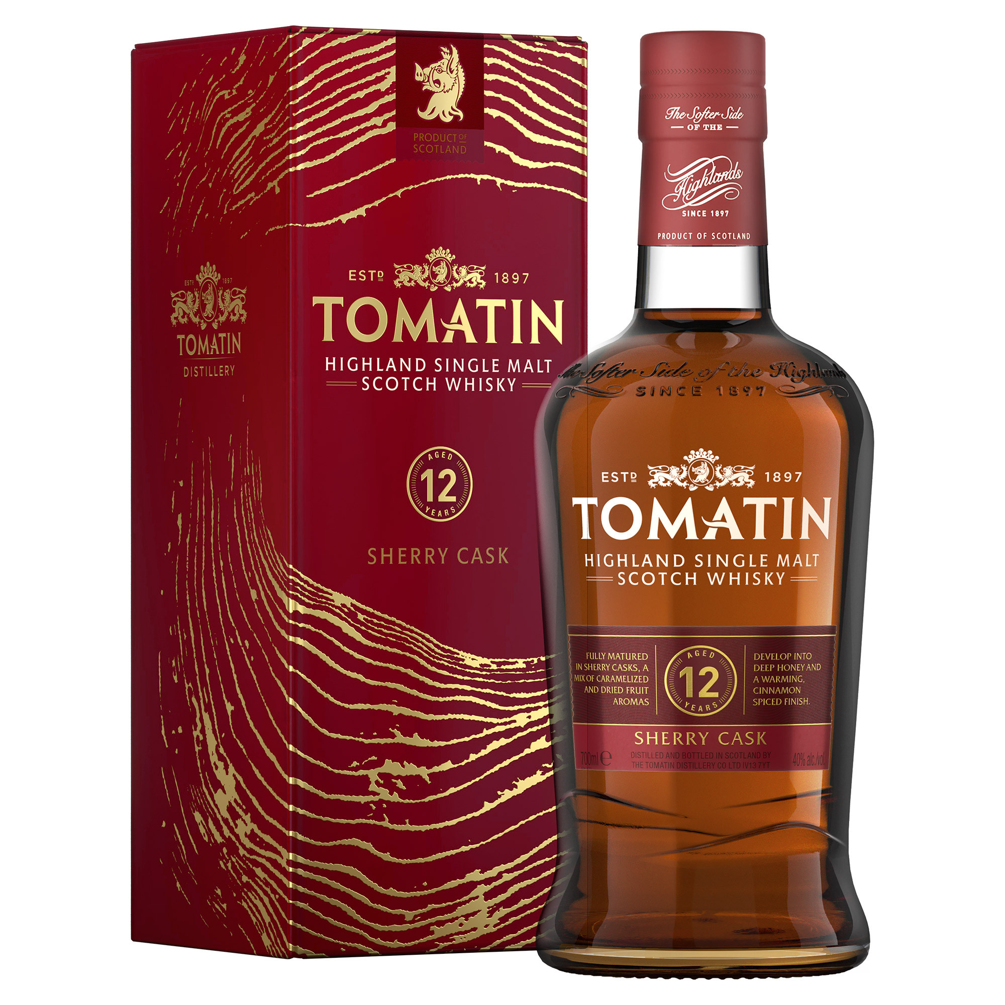TOMATIN 12 YO SHERRY CASK