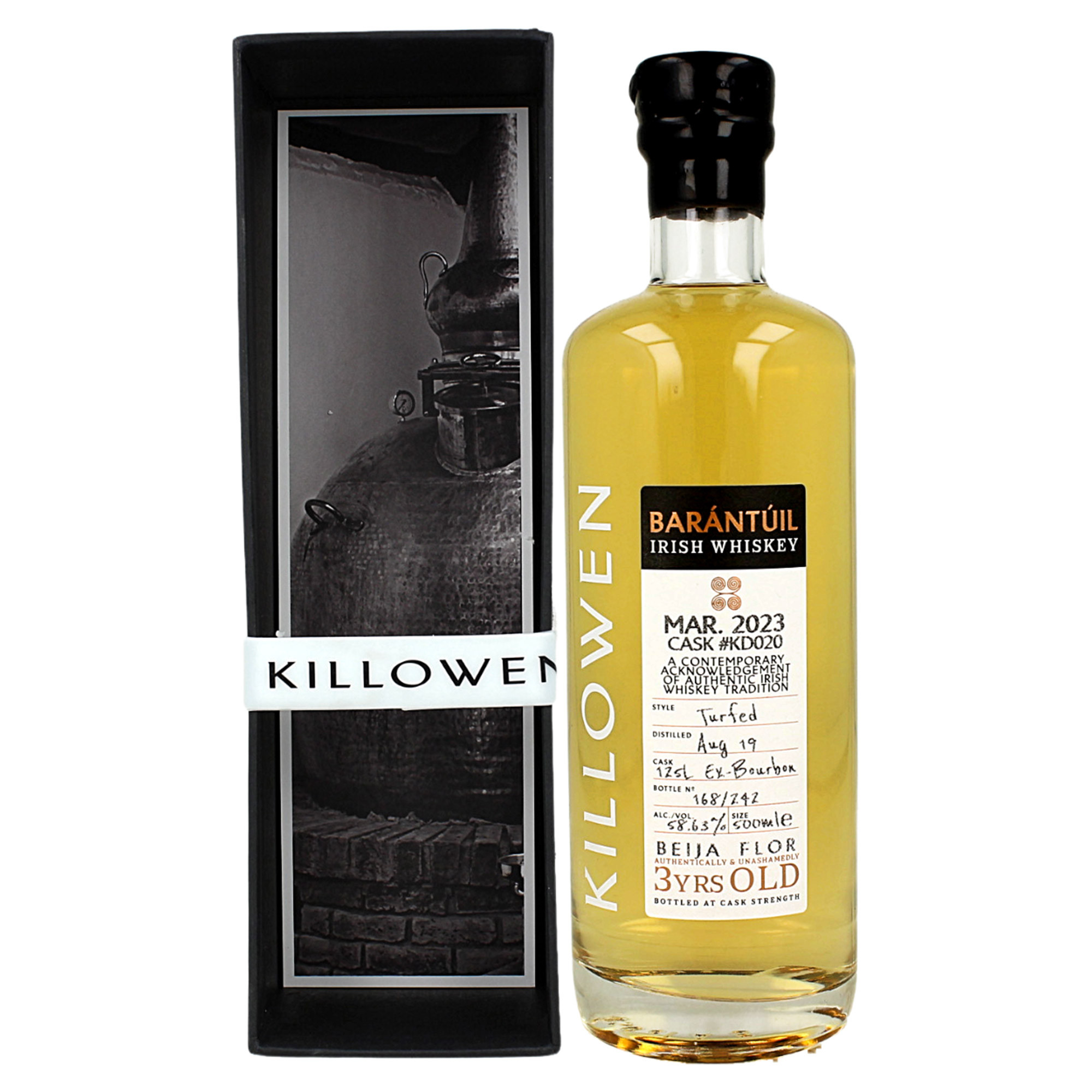 Killowen Barántúil Peated Single Cask for Beija Flor