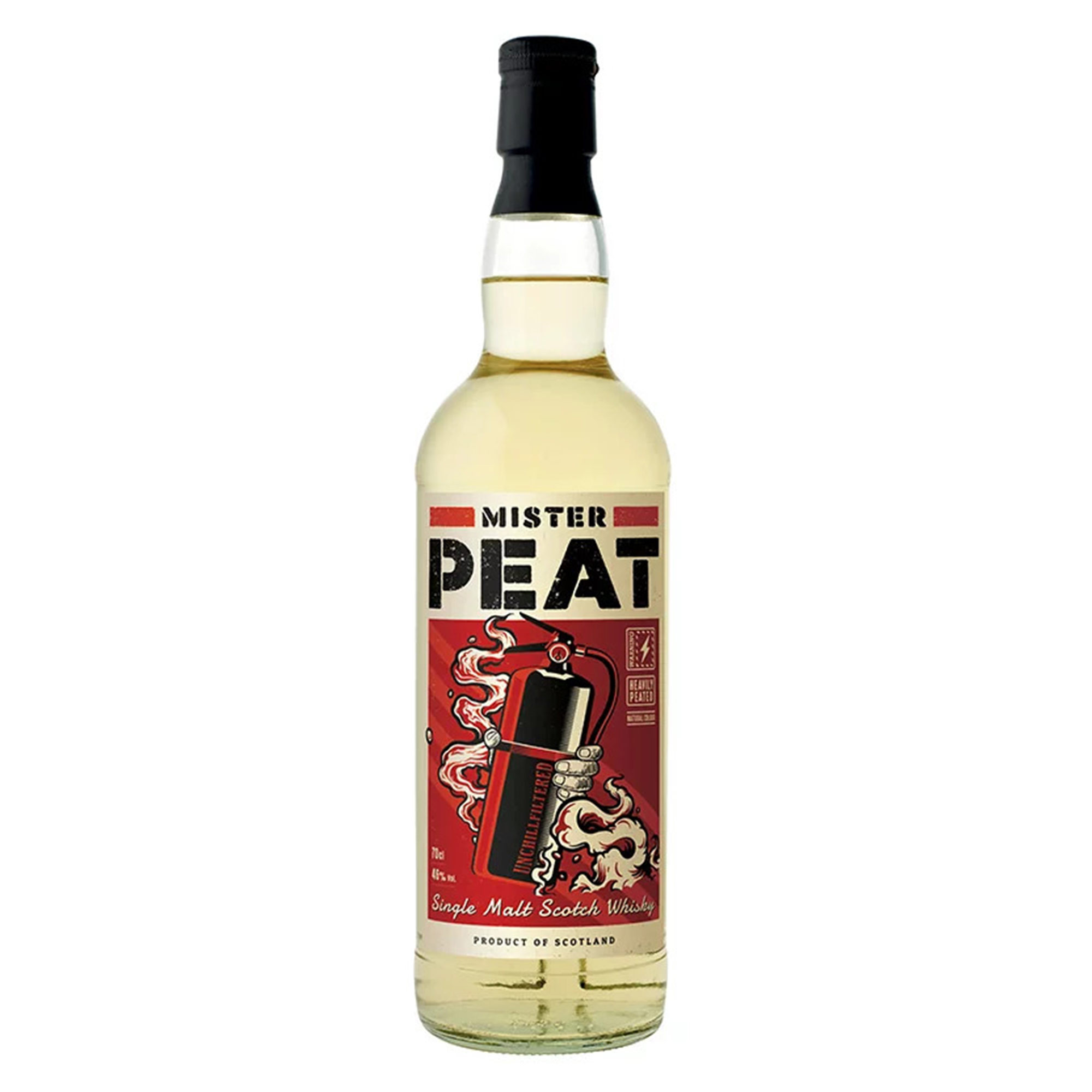 MR PEAT SINGLE MALT SCOTCH WHISKY 46&deg; CL 70