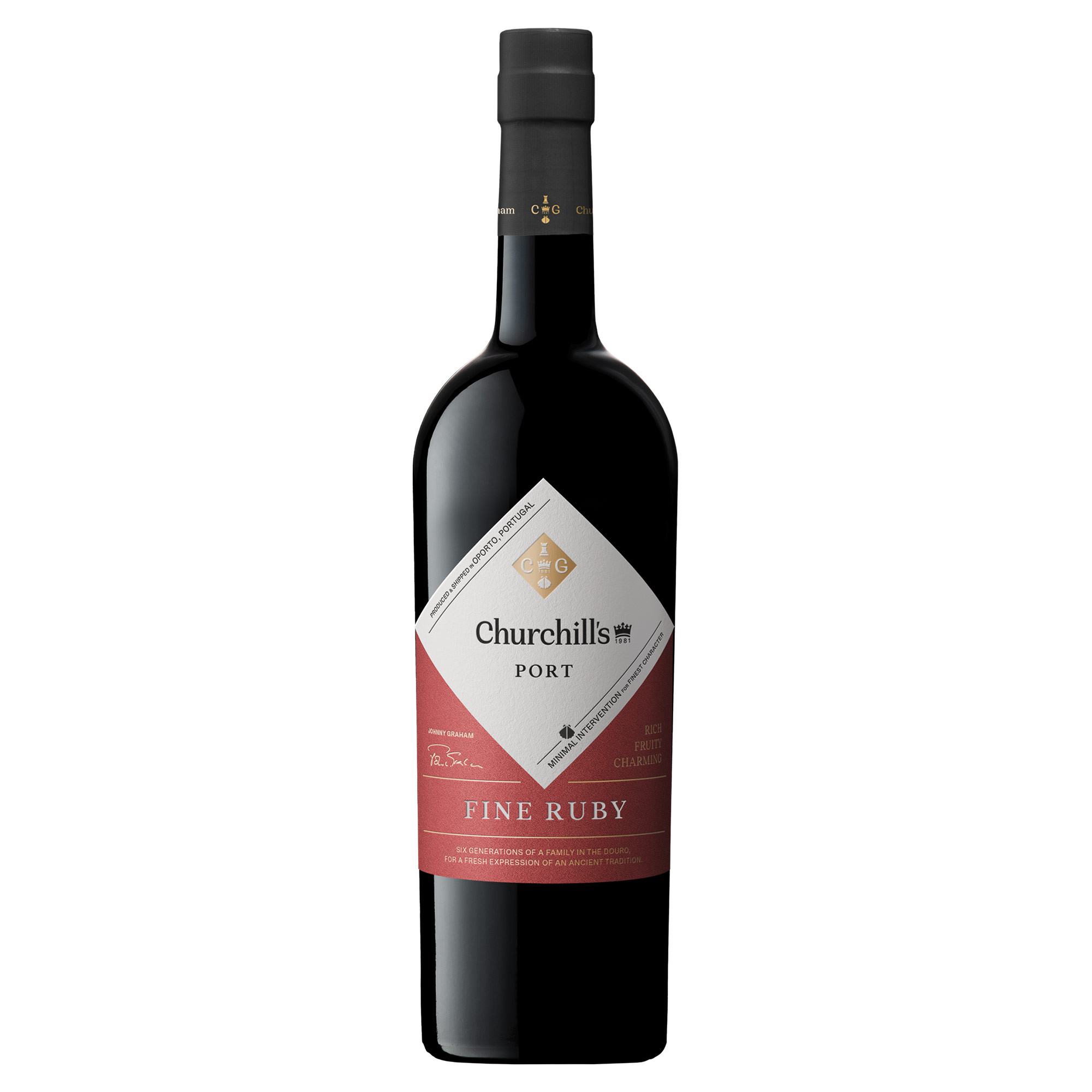 CHURCHILL'S PORT FINE RUBY 19,5&deg; CL 75