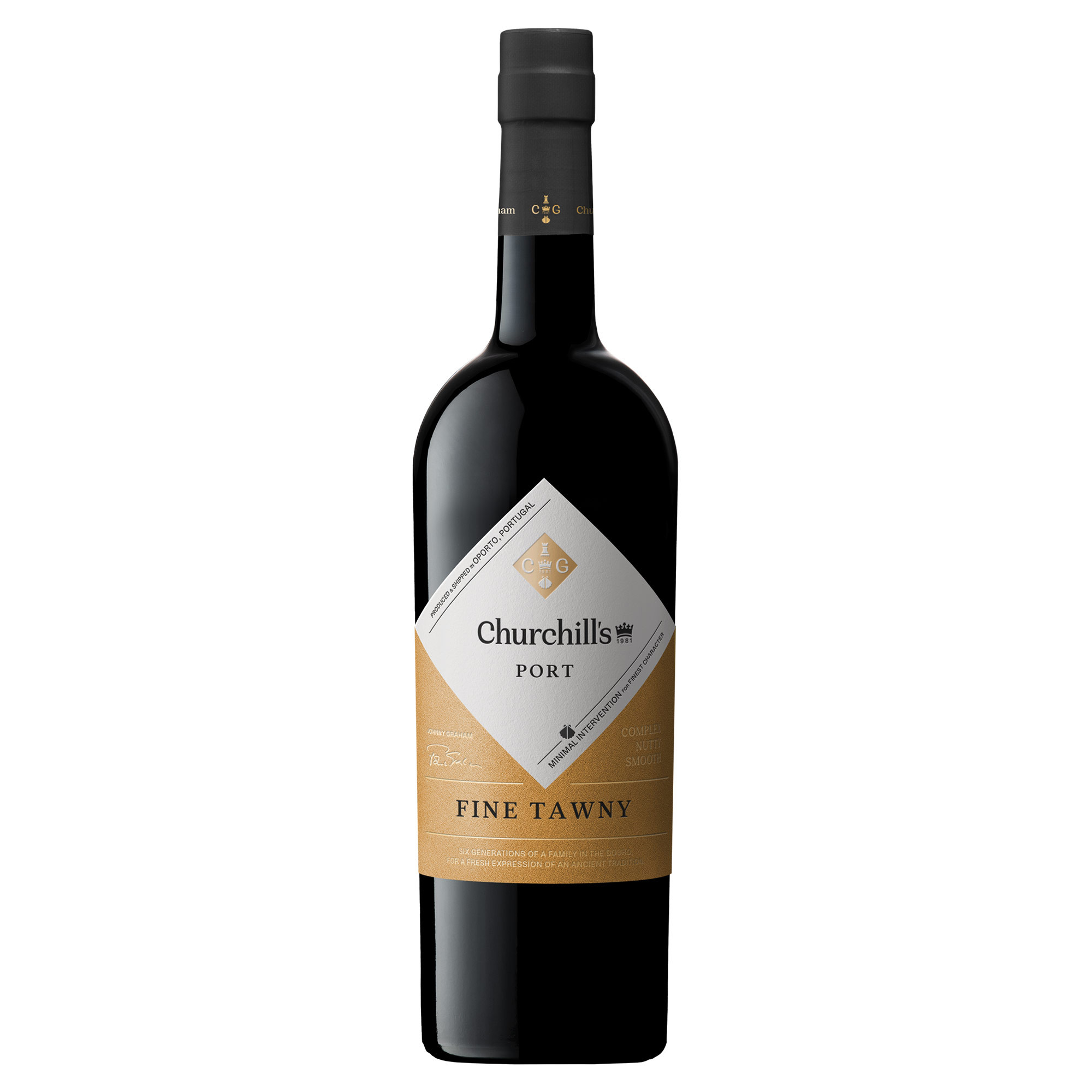 CHURCHILL'S PORT FINE TAWNY 19,5&deg; CL 75