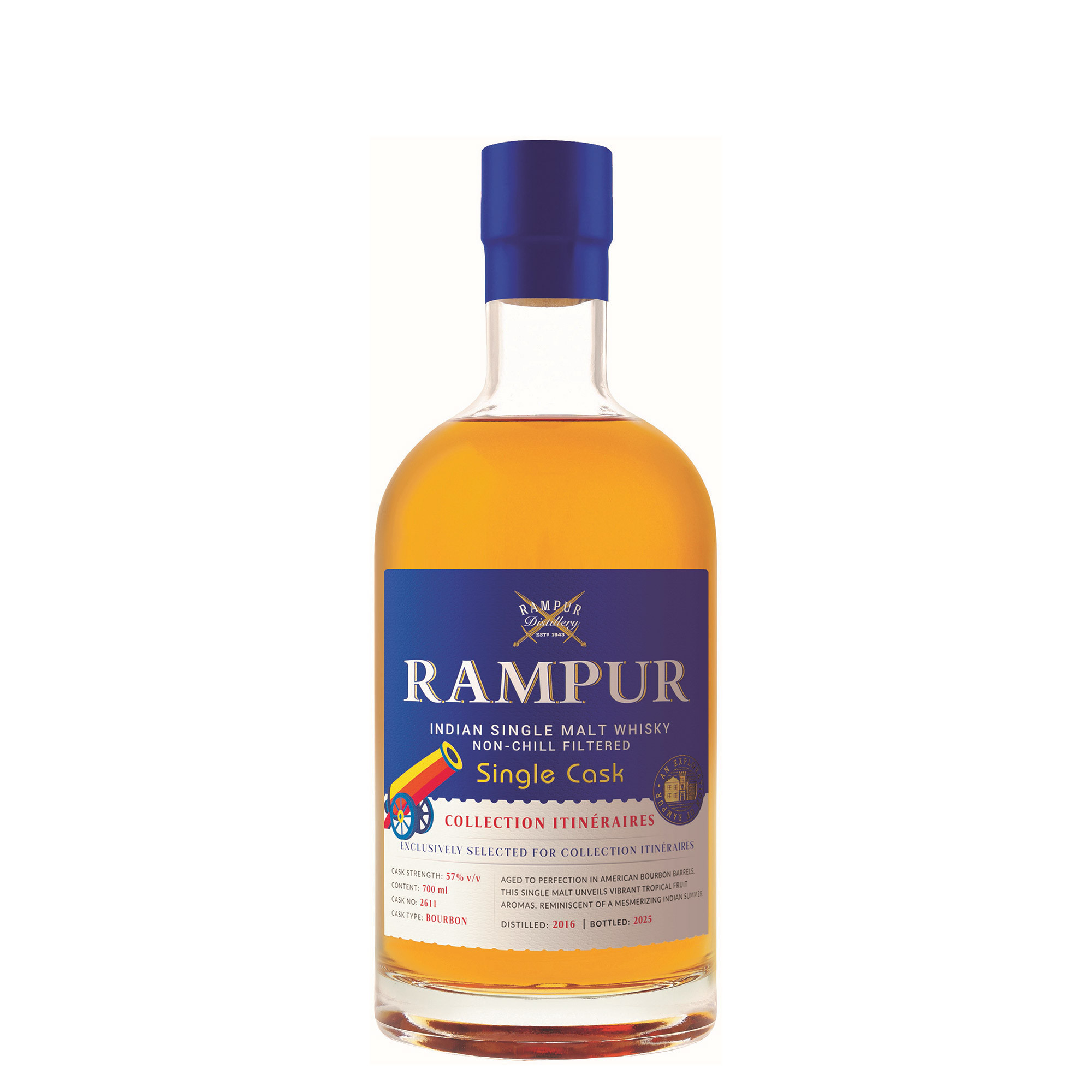 RAMPUR 9YO COLLECTION ITINERARIESBOURBON SINGLE CASK