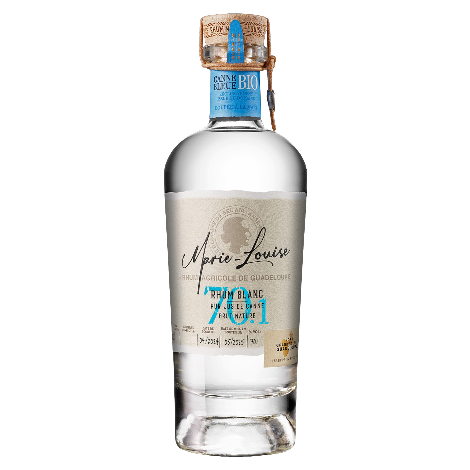 RHUM BLANC BIO MARIE LOUISE BRUT NATURE 2024