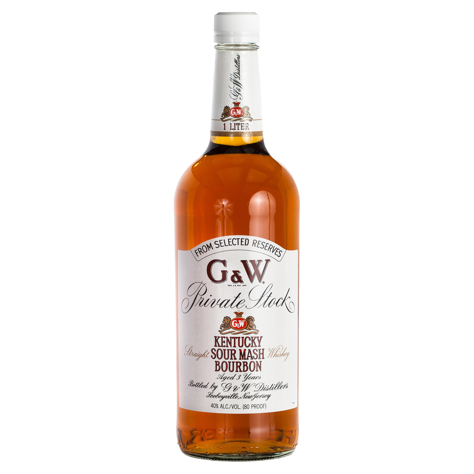 G&W BOURBON WHISKEY