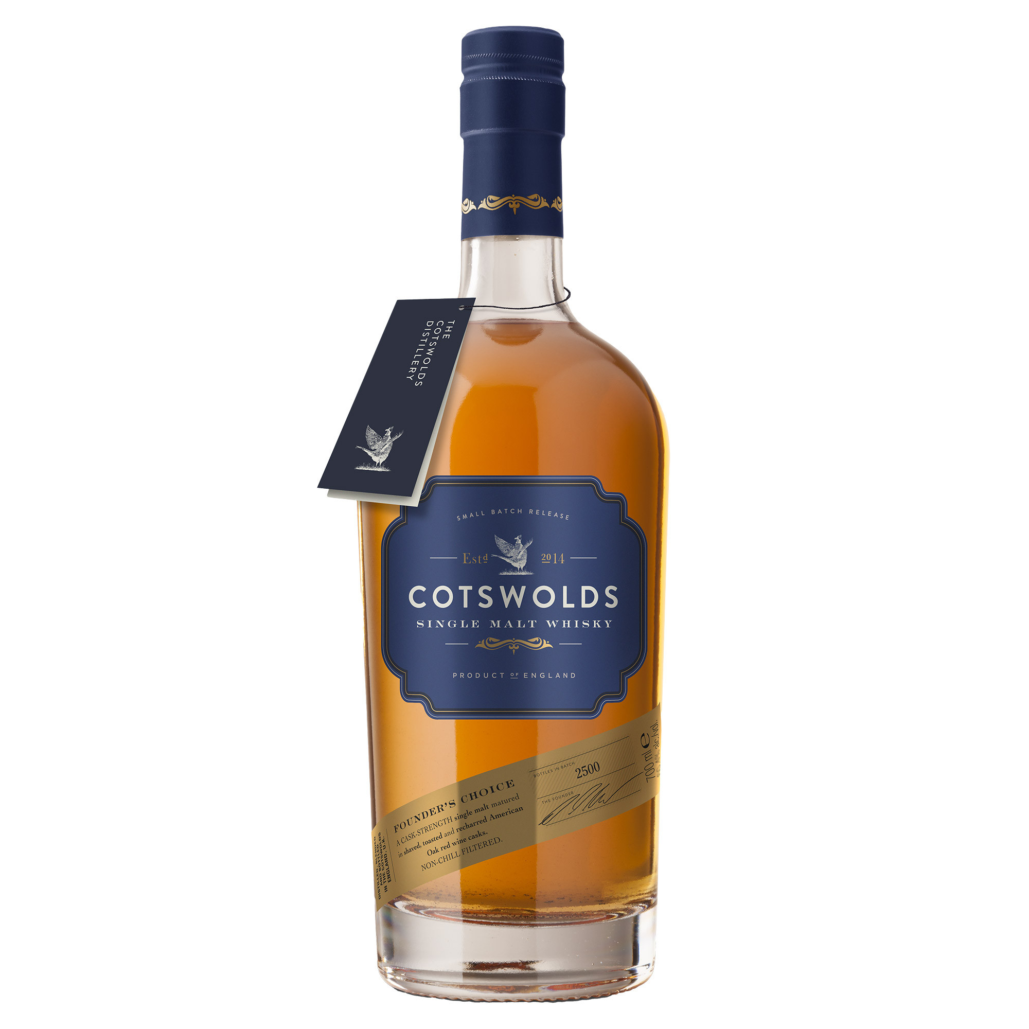 COTSWOLDS FOUNDER'S CHOICE SINGLE MALT